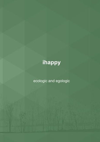 ihappy - ecological and egological