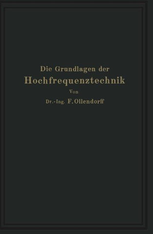 Die Grundlagen der Hochfrequenztechnik