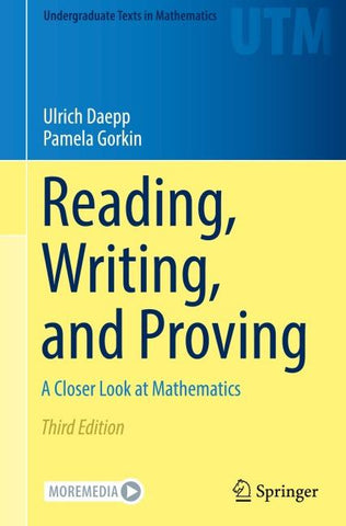 Reading, Writing, and Proving