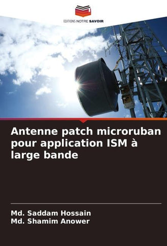 Antenne patch microruban pour application ISM à large bande