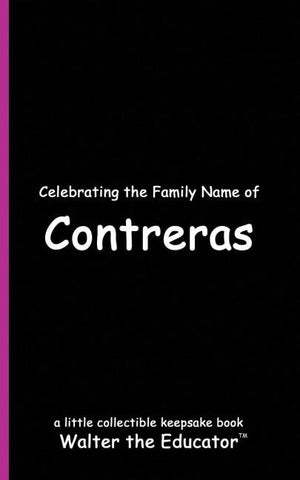 Celebrating the Family Name of Contreras