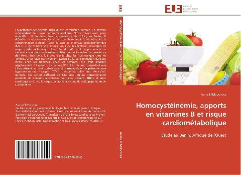 Homocystéinémie, apports en vitamines B et risque cardiométabolique