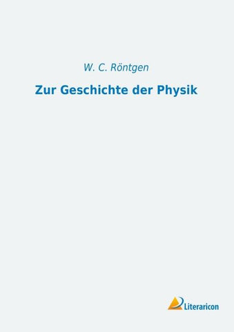 Zur Geschichte der Physik