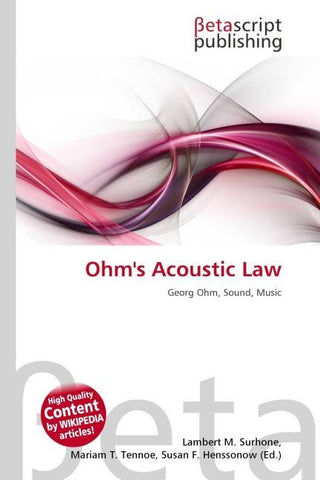 Ohm's Acoustic Law