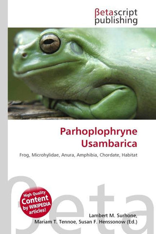 Parhoplophryne Usambarica