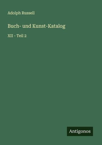Buch- und Kunst-Katalog