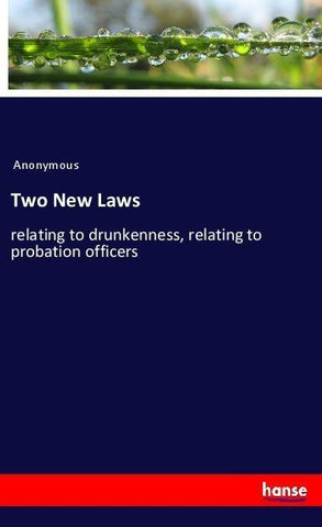 Two New Laws