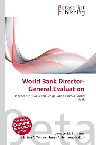 World Bank Director-General Evaluation