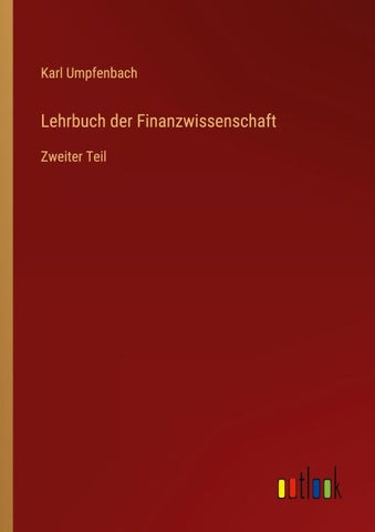 Lehrbuch der Finanzwissenschaft