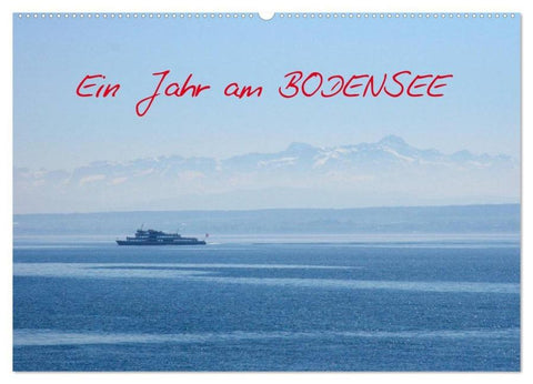 Ein Jahr am BODENSEE (Wandkalender 2026 DIN A2 quer), CALVENDO Monatskalender