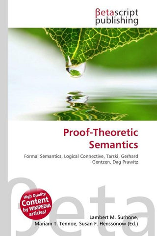 Proof-Theoretic Semantics