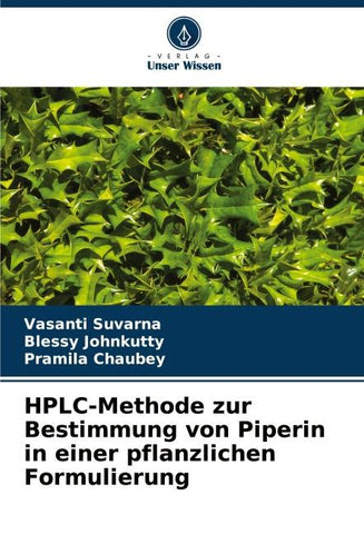 HPLC-Methode zur Bestimmung von Piperin in einer pflanzlichen Formulierung