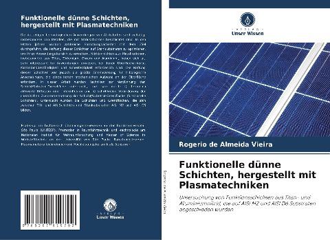 Funktionelle dünne Schichten, hergestellt mit Plasmatechniken