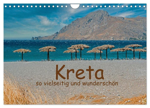 Kreta so vielseitig und wunderschön (Wandkalender 2026 DIN A4 quer), CALVENDO Monatskalender