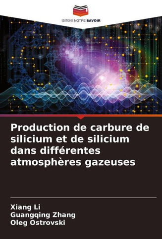Production de carbure de silicium et de silicium dans différentes atmosphères gazeuses