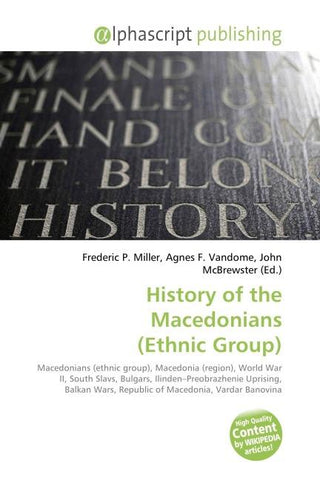 History of the Macedonians (Ethnic Group)