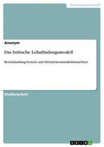 Das britische Lohnfindungsmodell
