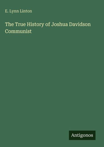 The True History of Joshua Davidson Communist