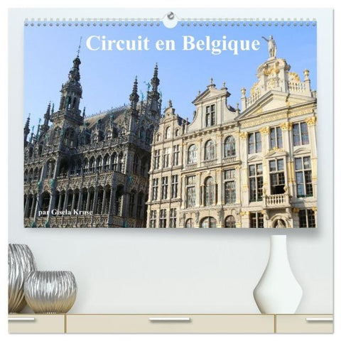 Circuit en Belgique (Calendrier mural 2026 DIN A2 vertical) calendrier de bureau