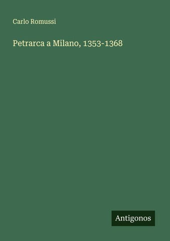 Petrarca a Milano, 1353-1368