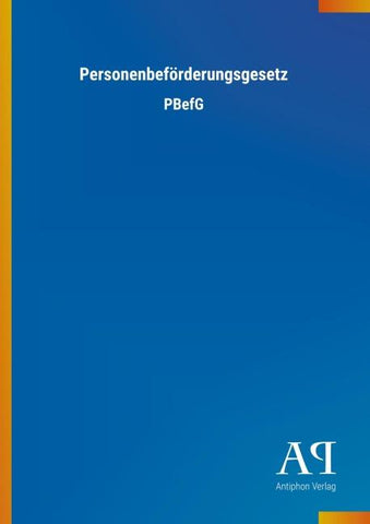 Personenbeförderungsgesetz
