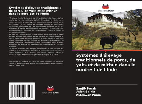 Systèmes d'élevage traditionnels de porcs, de yaks et de mithun dans le nord-est de l'Inde