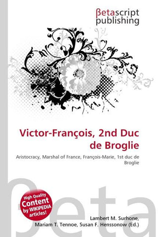 Victor-François, 2nd Duc de Broglie