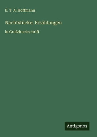 Nachtstücke; Erzählungen