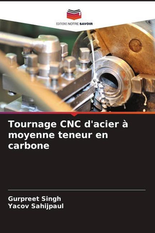 Tournage CNC d'acier à moyenne teneur en carbone