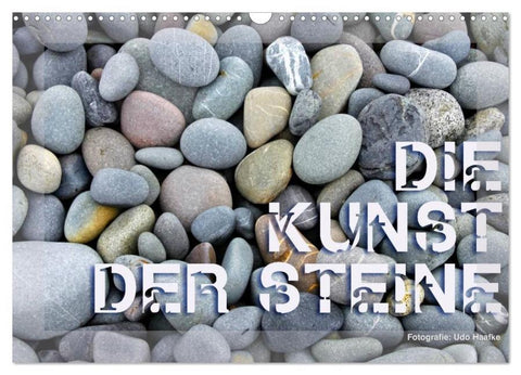 Die Kunst der Steine / 2026 (Wandkalender 2026 DIN A3 quer), CALVENDO Monatskalender