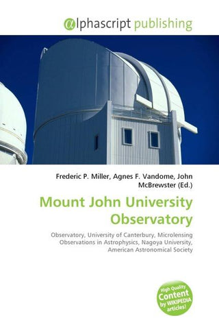 Mount John University Observatory