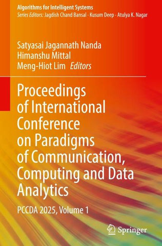 Proceedings of International Conference on Paradigms of Communication, Computing and Data Analytics