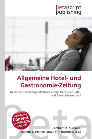 Allgemeine Hotel- und Gastronomie-Zeitung