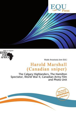 Harold Marshall (Canadian sniper)