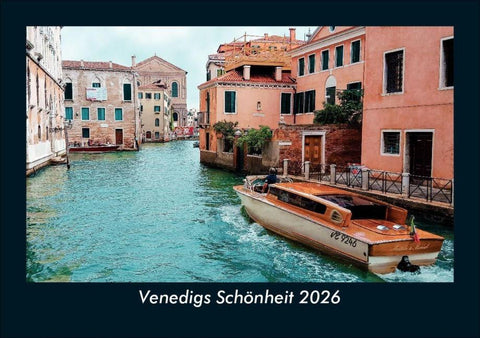 Venedigs Schönheit 2026 Fotokalender DIN A5