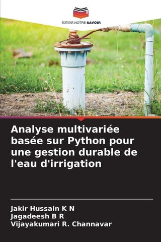 Analyse multivariée basée sur Python pour une gestion durable de l'eau d'irrigation