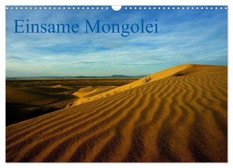 Einsame Mongolei (Wandkalender 2026 DIN A3 quer), CALVENDO Monatskalender