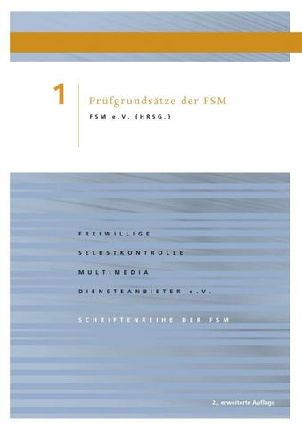 Prüfgrundsätze der FSM