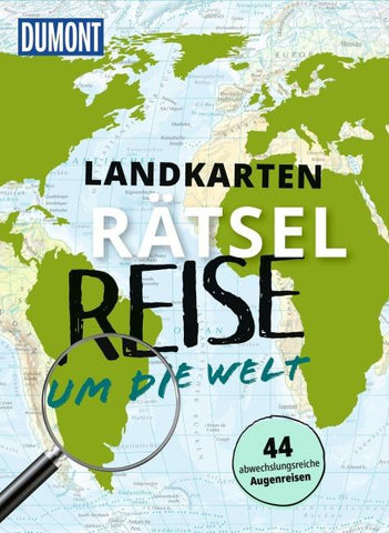 Landkarten-Rätselreise um die Welt