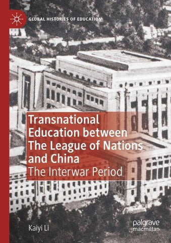 Transnational Education between The League of Nations and China