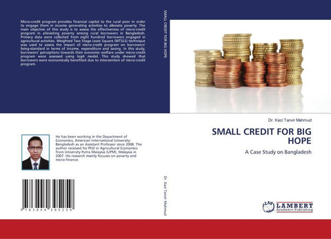 SMALL CREDIT FOR BIG HOPE