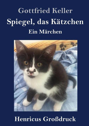 Spiegel, das Kätzchen (Großdruck)