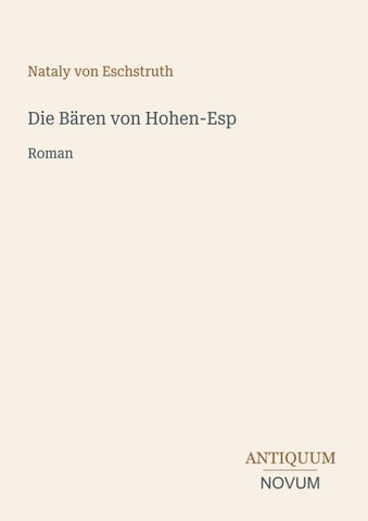 Die Bären von Hohen-Esp