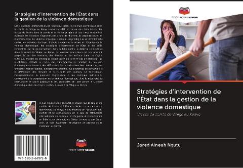 Stratégies d'intervention de l'État dans la gestion de la violence domestique