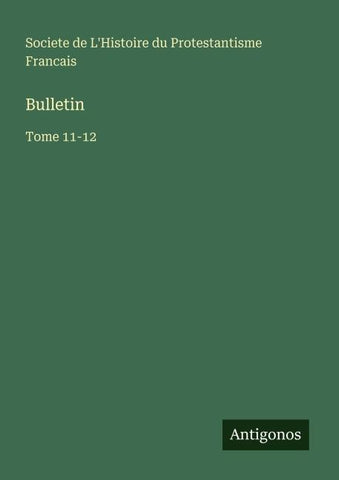 Bulletin