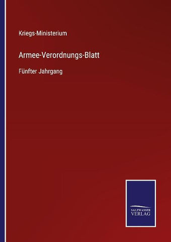 Armee-Verordnungs-Blatt