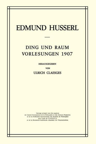 Ding und Raum