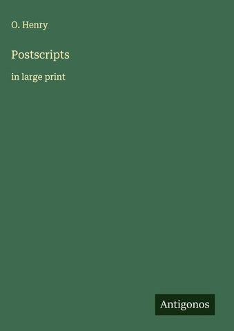 Postscripts