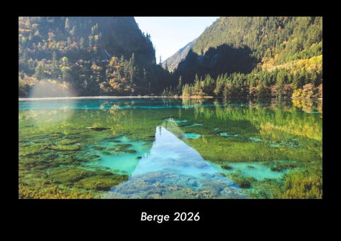 Berge 2026 Fotokalender DIN A3