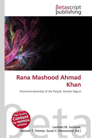 Rana Mashood Ahmad Khan